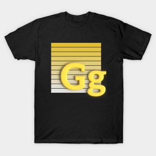 G - letter T-Shirt